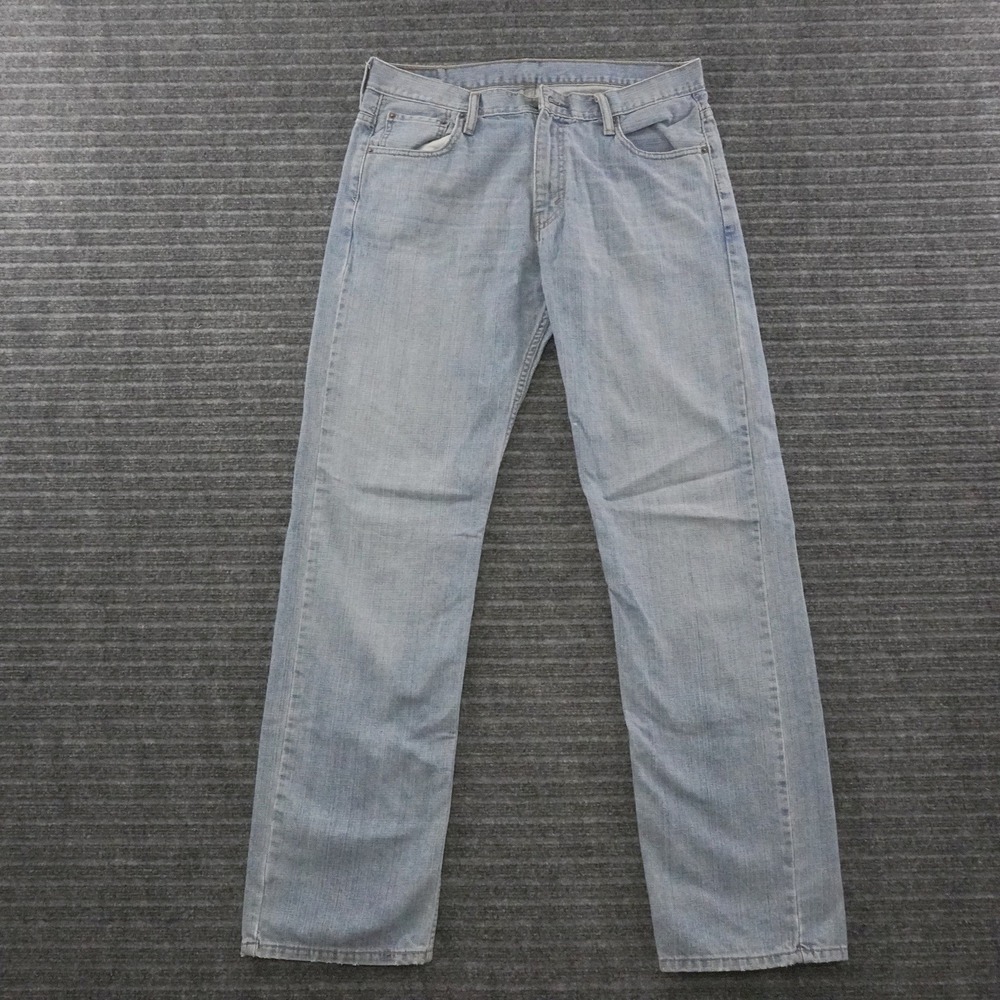 Levi's 569 Loose Straight Jeans Mens 34x36 Blue Light Wash Denim 5-Pocket